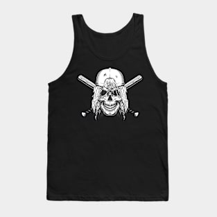 Skull t-shirt Tank Top